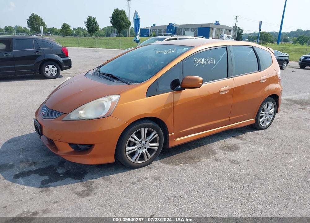 2009 HONDA FIT SPORT VIN: JHMGE88439S009488