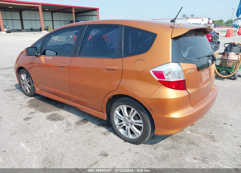 2009 HONDA FIT SPORT VIN: JHMGE88439S009488