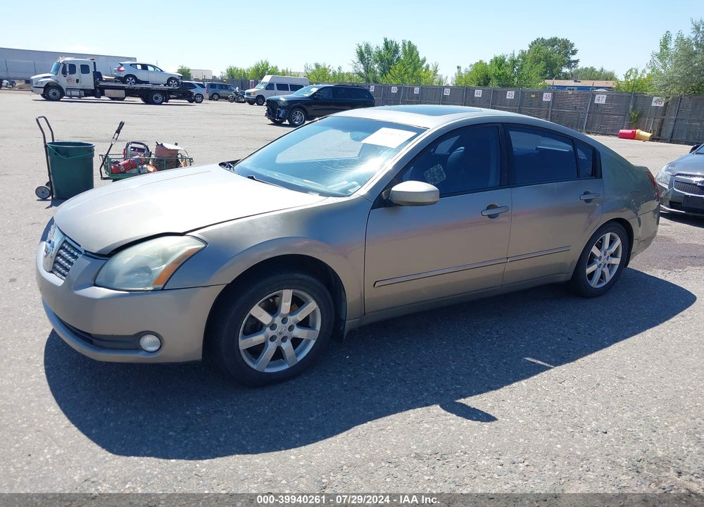 2004 NISSAN MAXIMA 3.5 SL VIN: 1N4BA41E14C889229