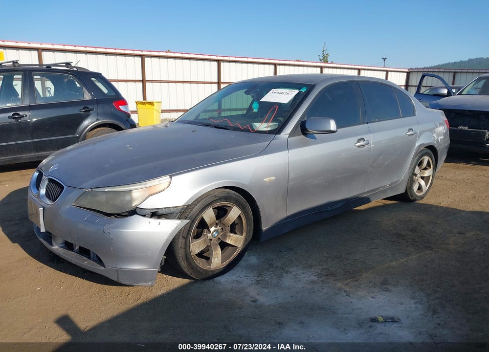 2006 BMW 525I VIN: WBANE53536CK78326