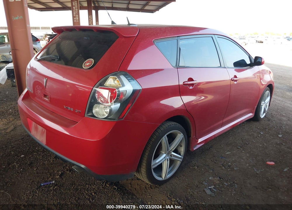 2009 PONTIAC VIBE GT VIN: 5Y2SR67099Z467854