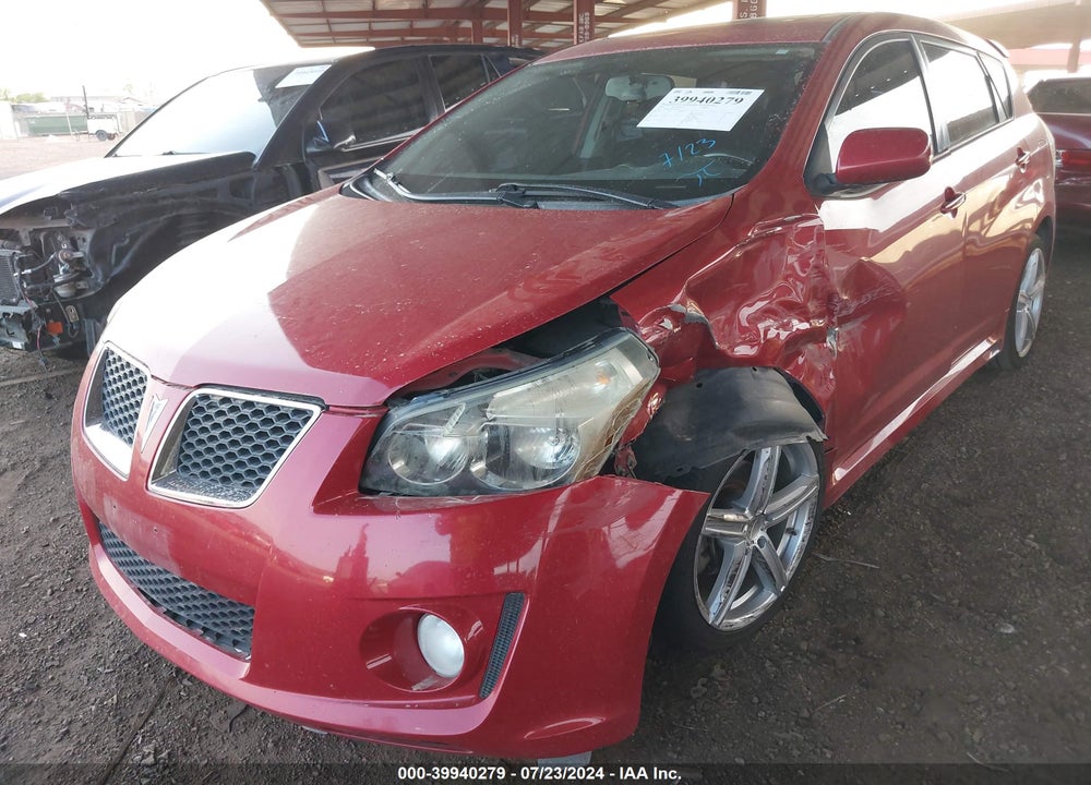 2009 PONTIAC VIBE GT VIN: 5Y2SR67099Z467854