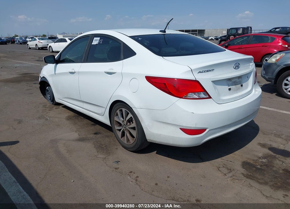 2017 HYUNDAI ACCENT VALUE EDITION VIN: KMHCT4AE1HU253916