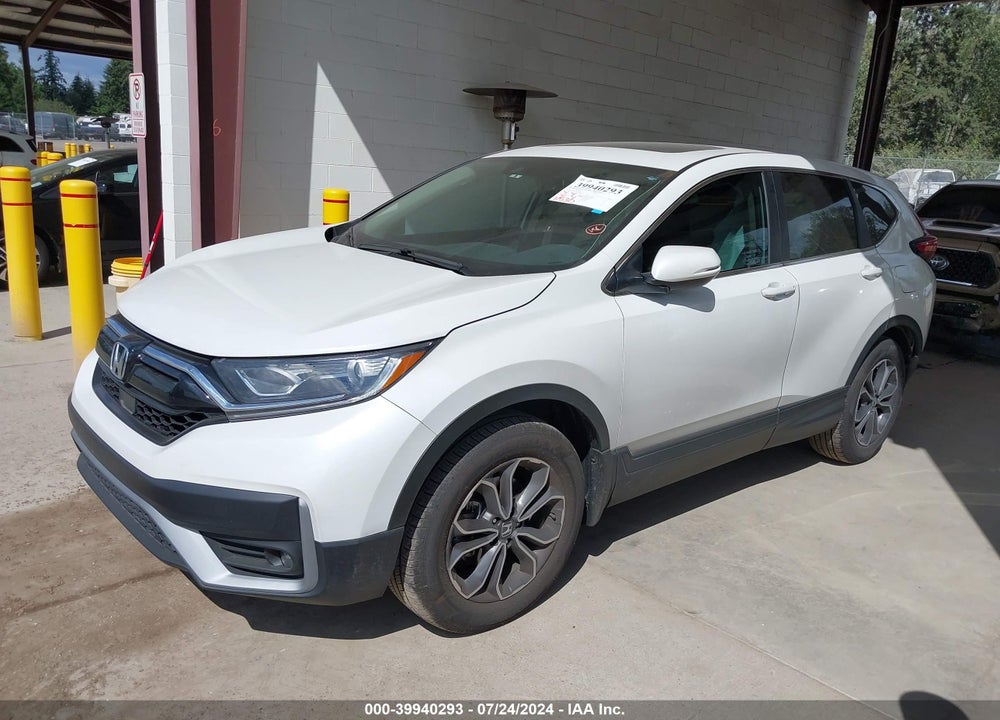 2022 HONDA CR-V AWD EX-L VIN: 2HKRW2H87NH670666