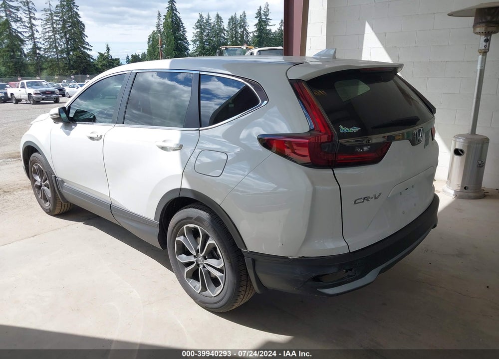 2022 HONDA CR-V AWD EX-L VIN: 2HKRW2H87NH670666