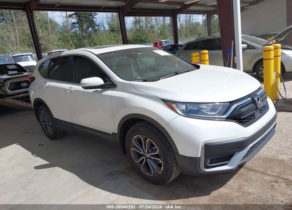 2022 HONDA CR-V AWD EX-L VIN: 2HKRW2H87NH670666