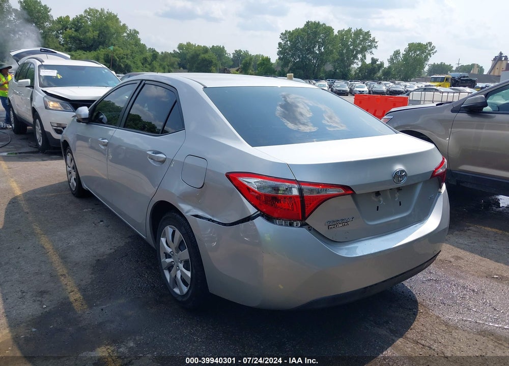 2014 TOYOTA COROLLA LE VIN: 5YFBURHE4EP071684