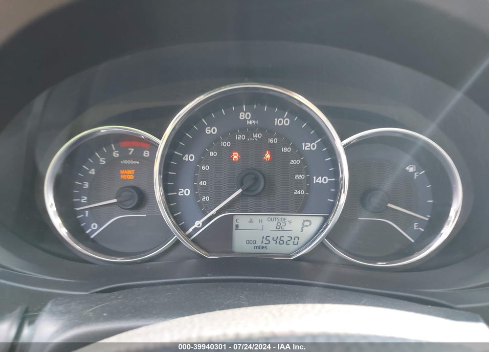 2014 TOYOTA COROLLA LE VIN: 5YFBURHE4EP071684