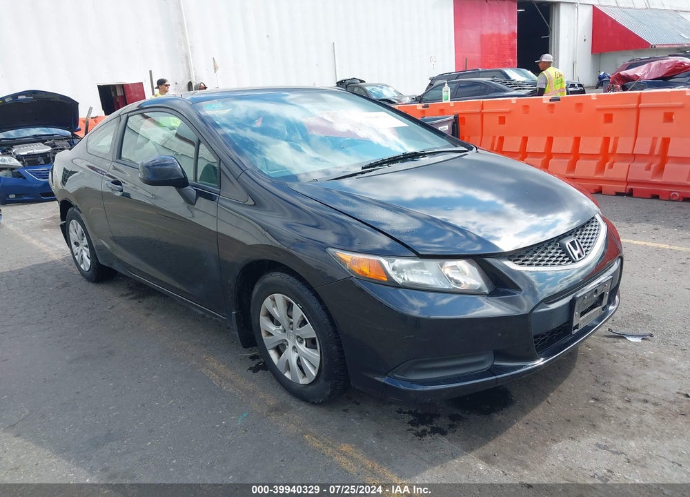 2012 HONDA CIVIC LX VIN: 2HGFG3B5XCH538044