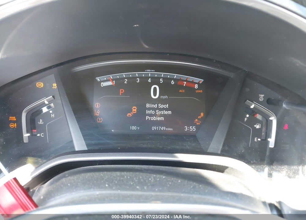 2019 HONDA CR-V EX-L VIN: 5J6RW1H83KA045639