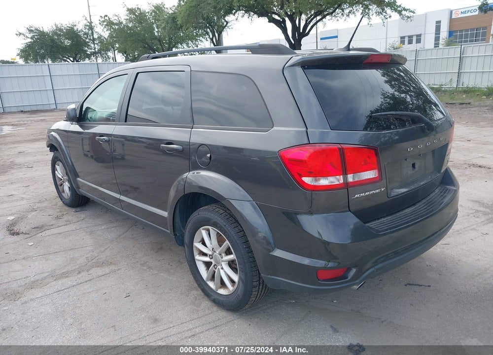 2016 DODGE JOURNEY SXT VIN: 3C4PDCBG1GT152820