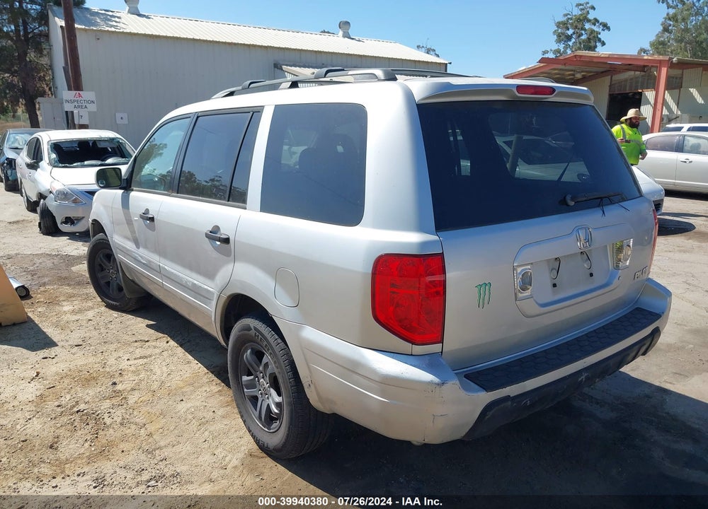 2004 HONDA PILOT EX-L VIN: 2HKYF186X4H616460