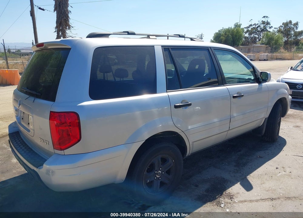 2004 HONDA PILOT EX-L VIN: 2HKYF186X4H616460