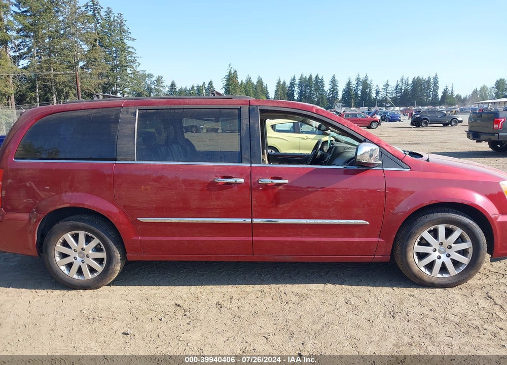 2012 CHRYSLER TOWN & COUNTRY TOURING-L VIN: 2C4RC1CG7CR229573