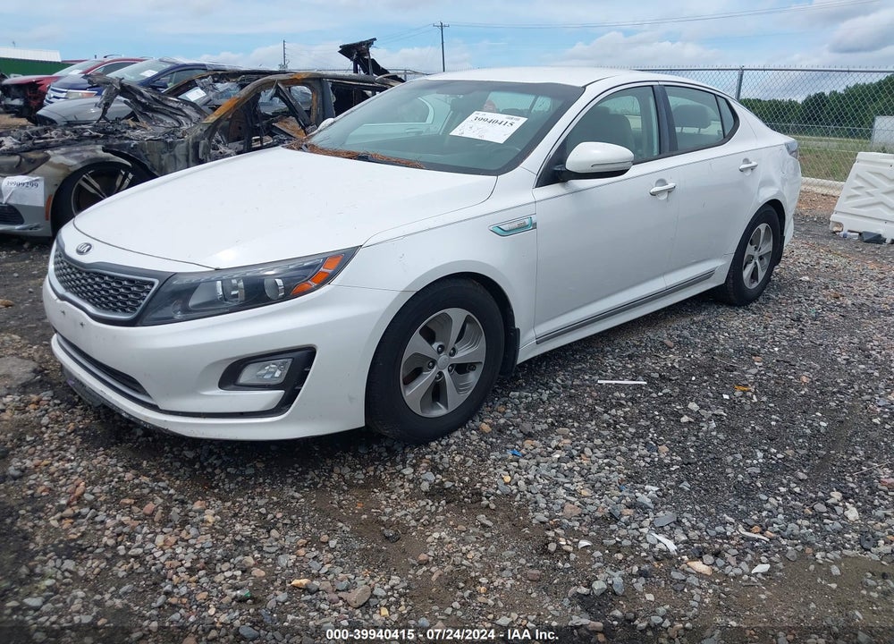 2014 KIA OPTIMA HYBRID LX VIN: KNAGM4AD0E5064154