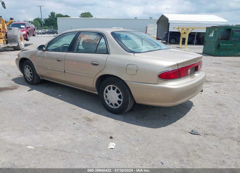 2005 BUICK CENTURY VIN: 2G4WS52J751153408