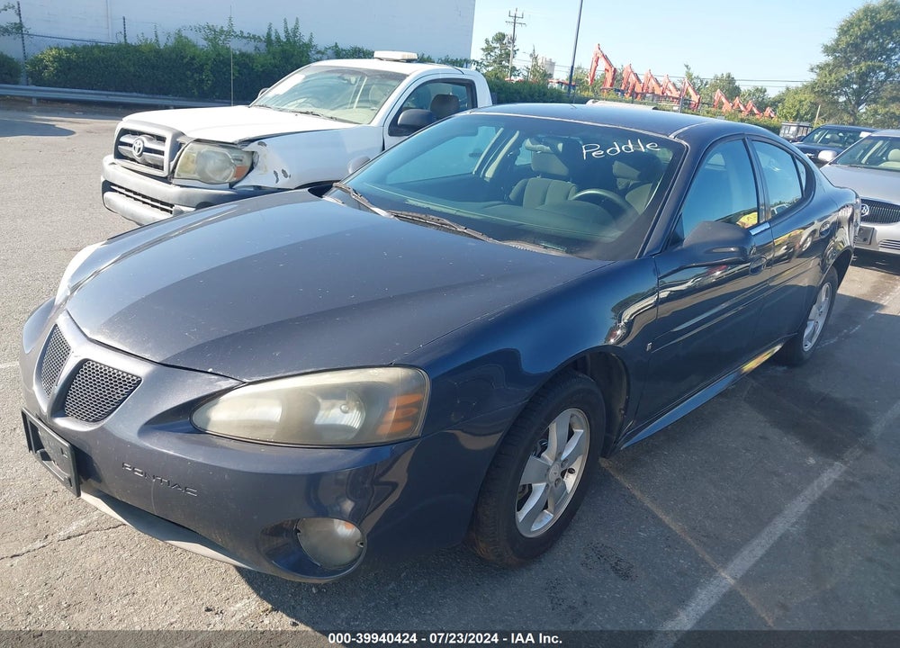 2008 PONTIAC GRAND PRIX VIN: 2G2WP552081144973