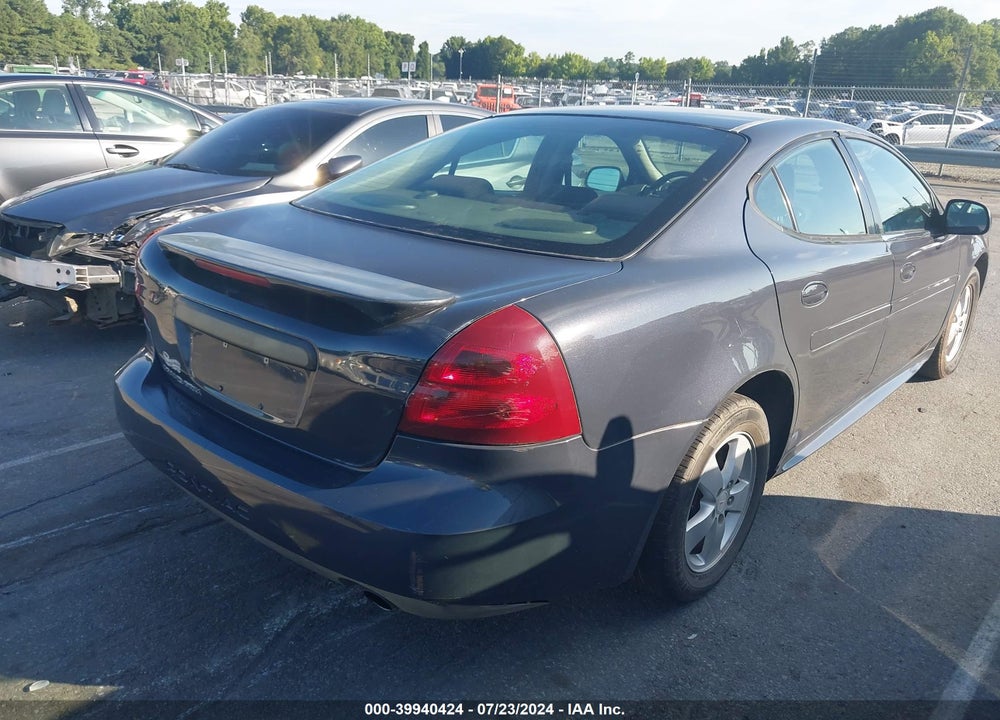 2008 PONTIAC GRAND PRIX VIN: 2G2WP552081144973
