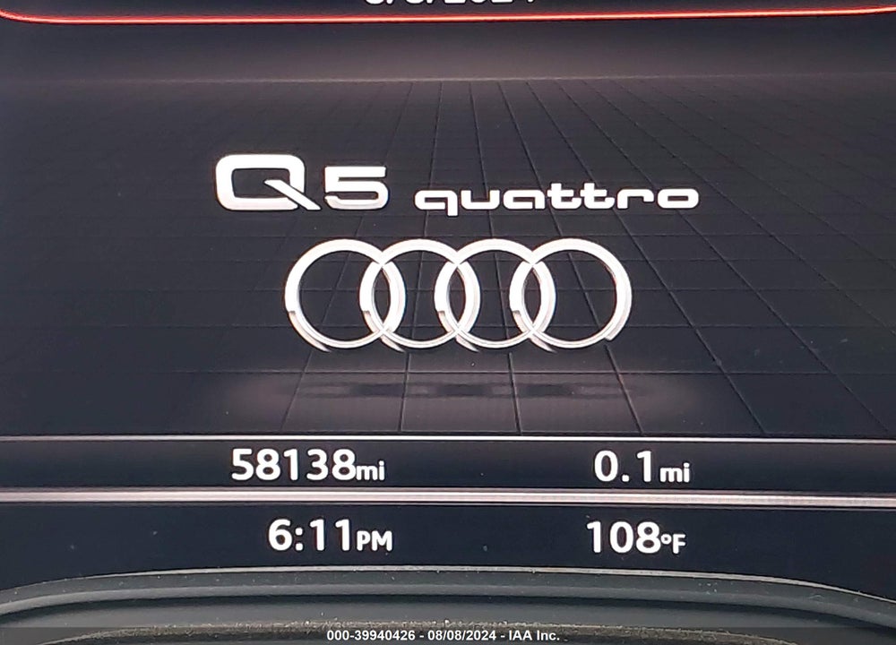 2018 AUDI Q5 2.0T PREMIUM/2.0T TECH PREMIUM VIN: WA1BNAFY9J2180849