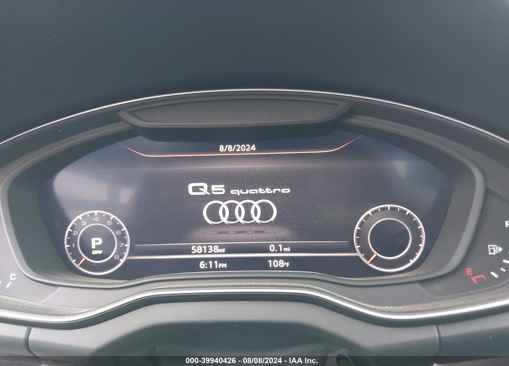 2018 AUDI Q5 2.0T PREMIUM/2.0T TECH PREMIUM VIN: WA1BNAFY9J2180849