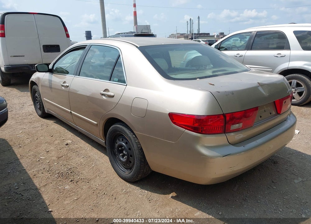 2005 HONDA ACCORD 3.0 LX VIN: 1HGCM66325A027127