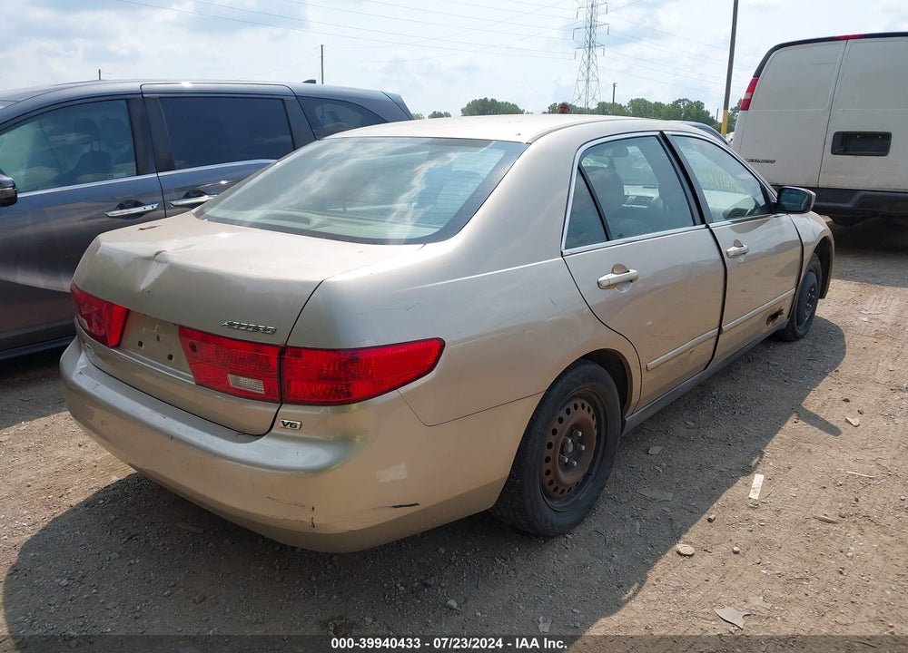 2005 HONDA ACCORD 3.0 LX VIN: 1HGCM66325A027127