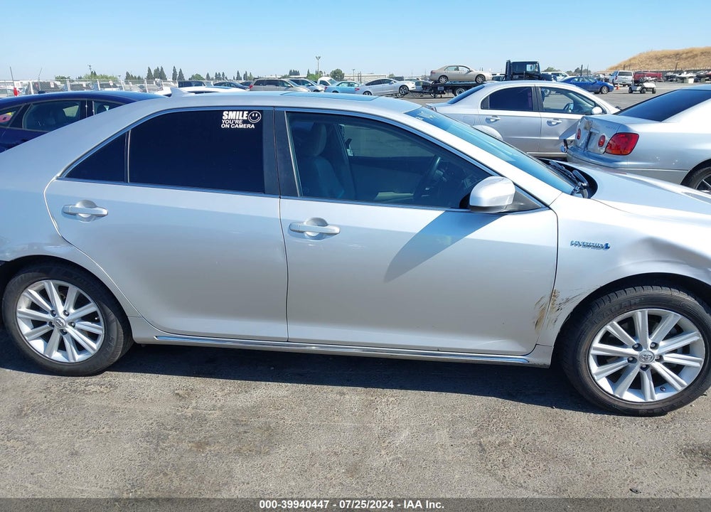 2012 TOYOTA CAMRY HYBRID XLE VIN: 4T1BD1FK4CU050064