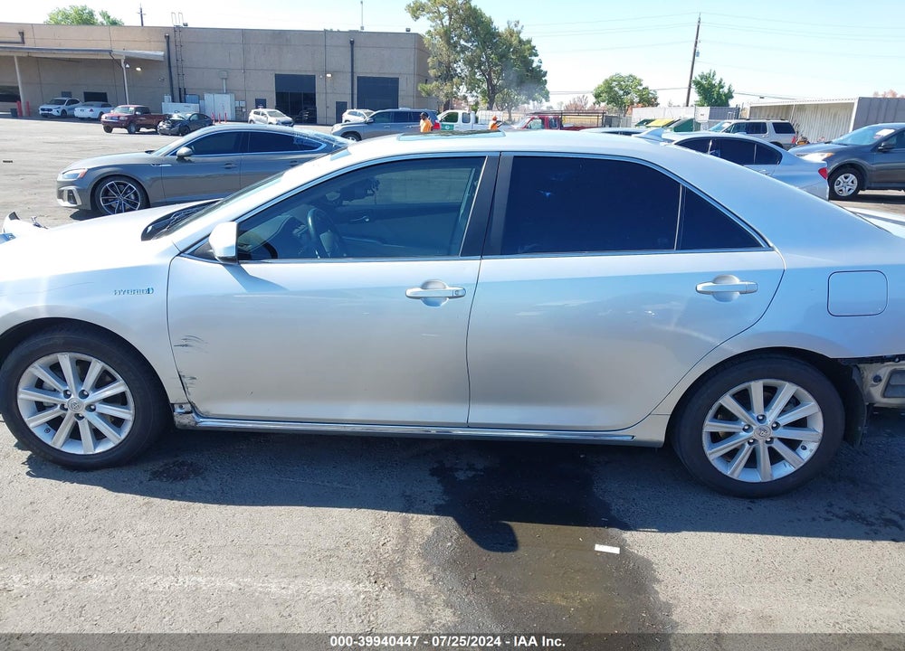 2012 TOYOTA CAMRY HYBRID XLE VIN: 4T1BD1FK4CU050064