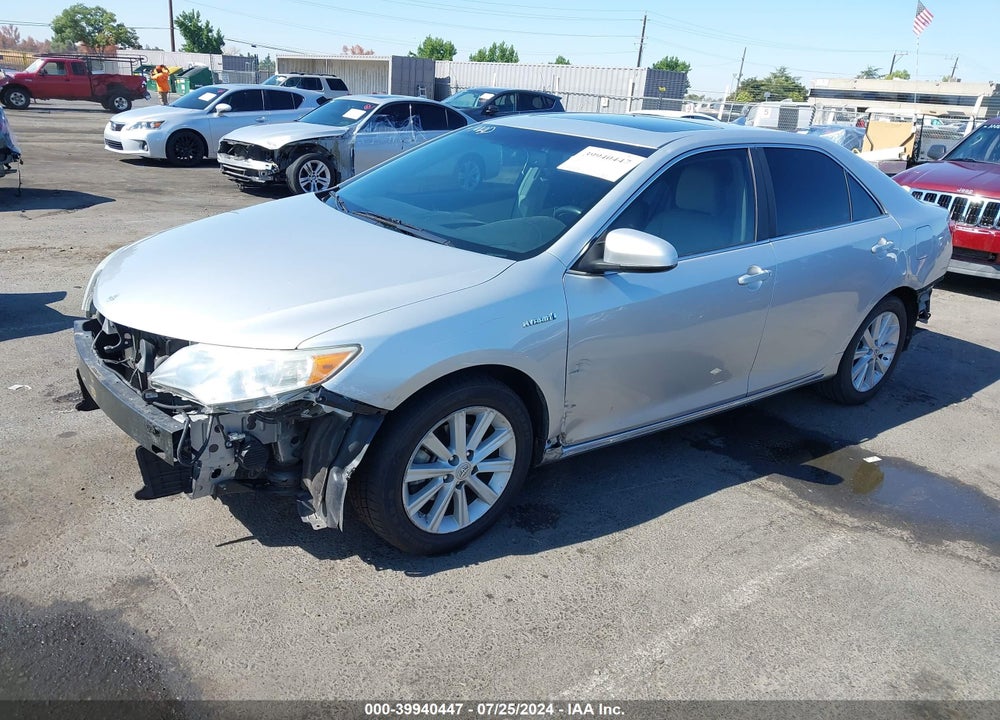 2012 TOYOTA CAMRY HYBRID XLE VIN: 4T1BD1FK4CU050064