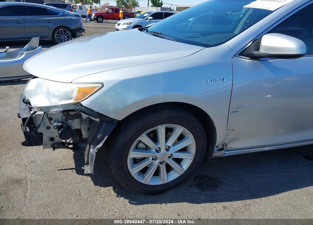2012 TOYOTA CAMRY HYBRID XLE VIN: 4T1BD1FK4CU050064