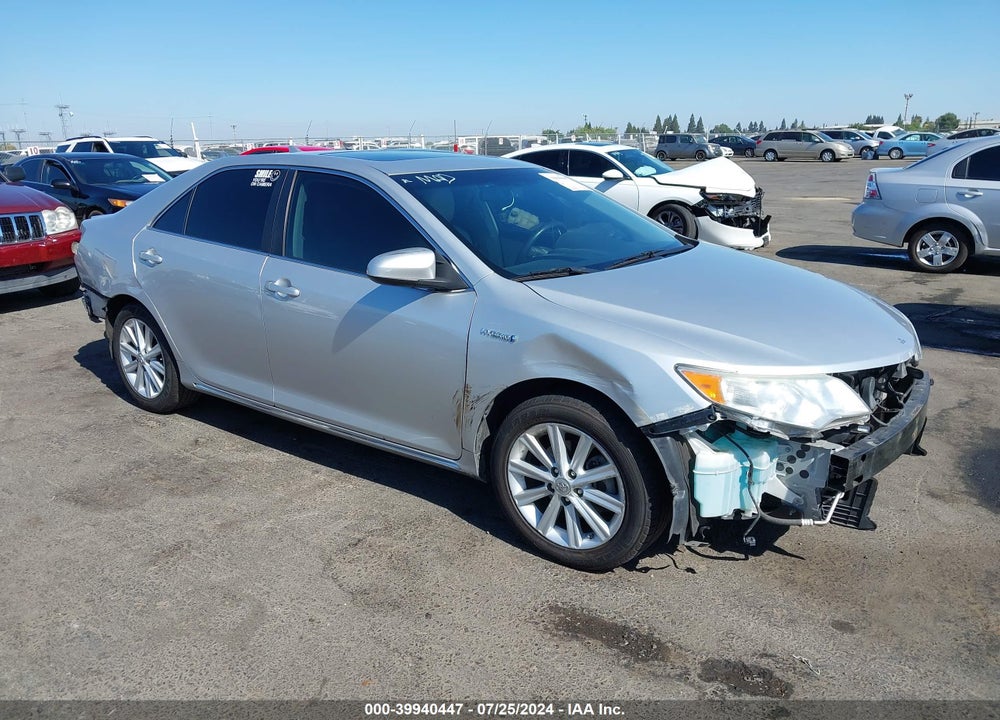 2012 TOYOTA CAMRY HYBRID XLE VIN: 4T1BD1FK4CU050064