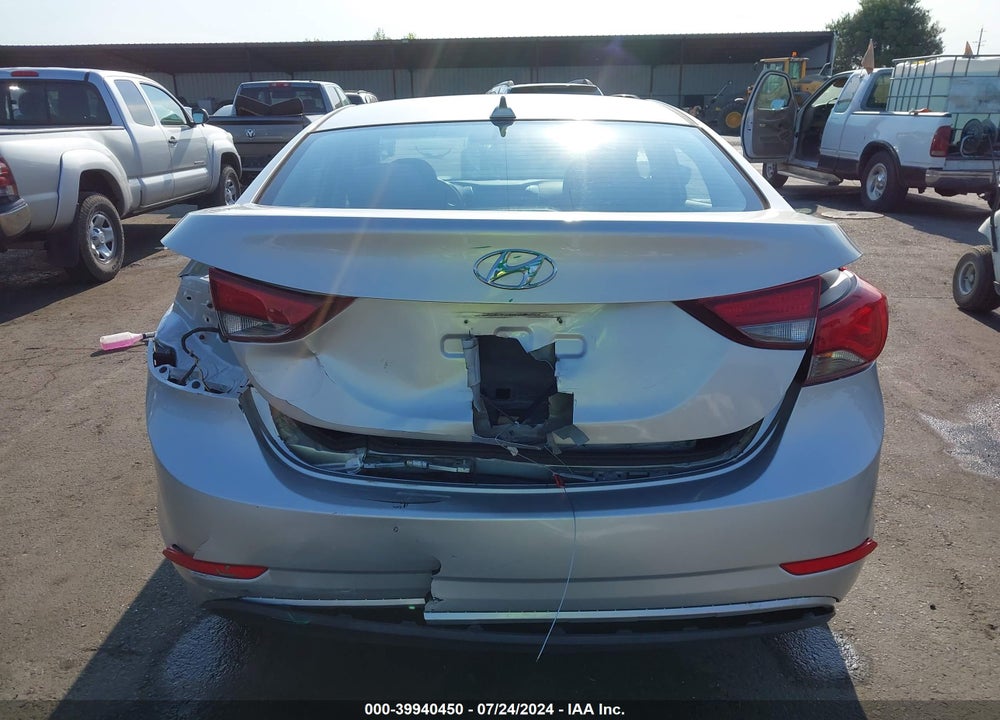 2016 HYUNDAI ELANTRA SE VIN: 5NPDH4AE7GH730237