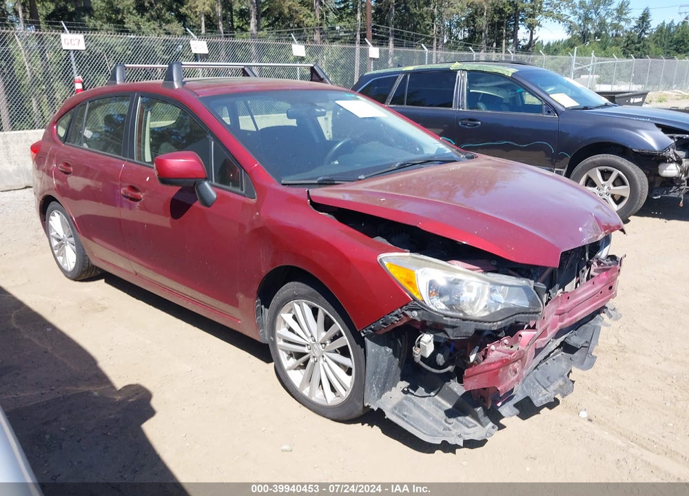 2013 SUBARU IMPREZA 2.0I PREMIUM VIN: JF1GPAD69DH209507