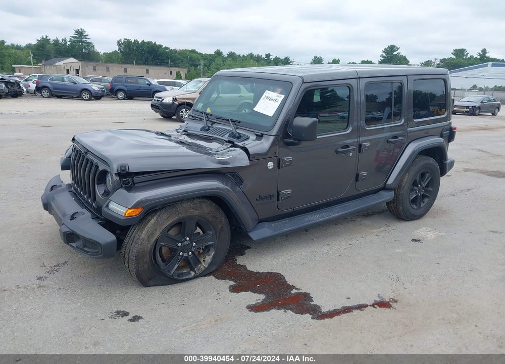 2019 JEEP WRANGLER UNLIMITED SAHARA ALTITUDE 4X4 VIN: 1C4HJXEN5KW685805