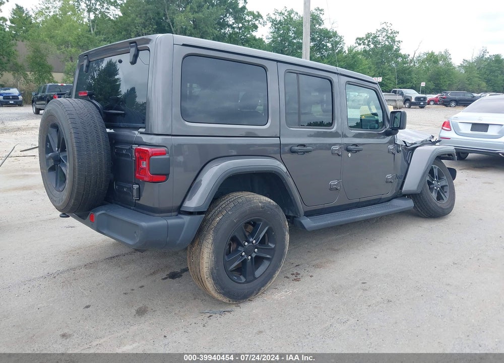 2019 JEEP WRANGLER UNLIMITED SAHARA ALTITUDE 4X4 VIN: 1C4HJXEN5KW685805