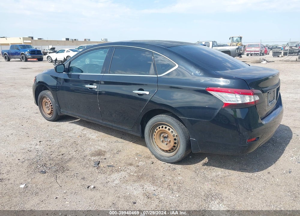2014 NISSAN SENTRA S VIN: 3N1AB7AP0EY306800