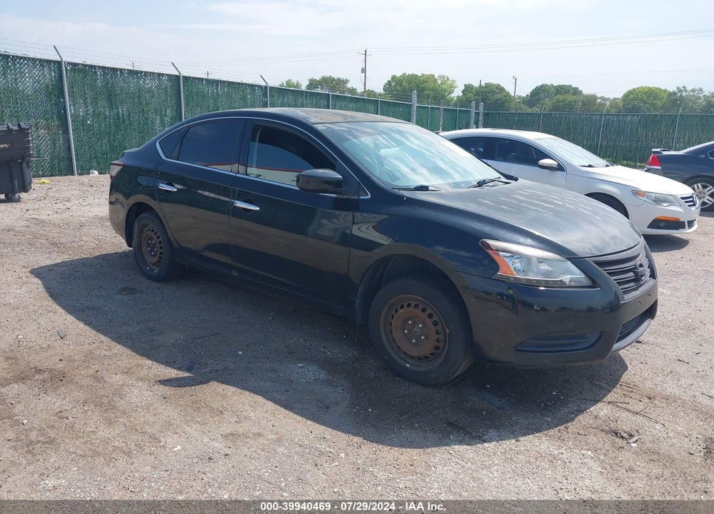 2014 NISSAN SENTRA S VIN: 3N1AB7AP0EY306800
