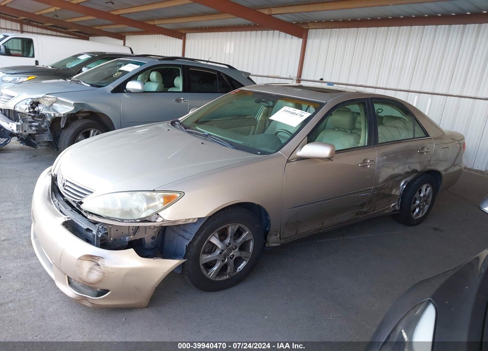 2005 TOYOTA CAMRY XLE V6 VIN: 4T1BF30K35U594850