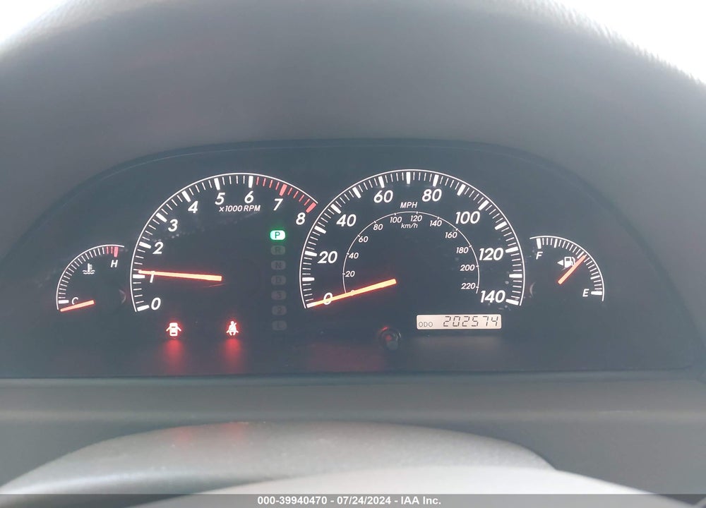 2005 TOYOTA CAMRY XLE V6 VIN: 4T1BF30K35U594850