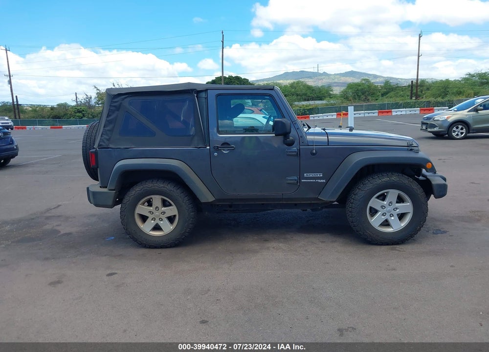 2018 JEEP WRANGLER JK SPORT S 4X4 VIN: 1C4AJWAG5JL809669