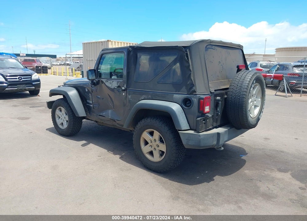 2018 JEEP WRANGLER JK SPORT S 4X4 VIN: 1C4AJWAG5JL809669