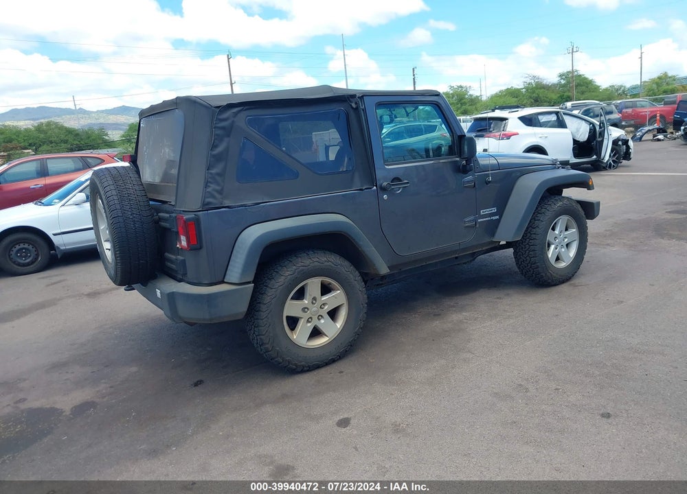 2018 JEEP WRANGLER JK SPORT S 4X4 VIN: 1C4AJWAG5JL809669