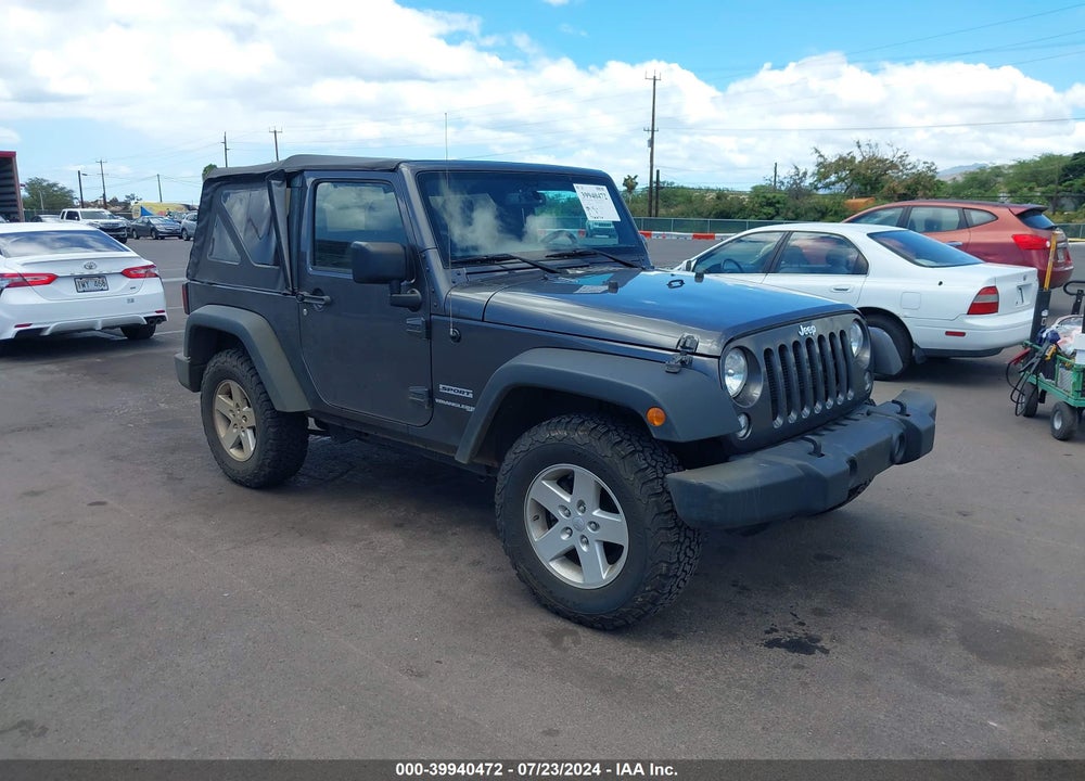 2018 JEEP WRANGLER JK SPORT S 4X4 VIN: 1C4AJWAG5JL809669
