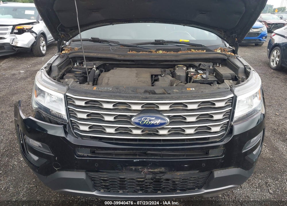2017 FORD EXPLORER XLT VIN: 1FM5K8D8XHGD74550