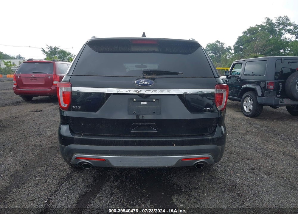 2017 FORD EXPLORER XLT VIN: 1FM5K8D8XHGD74550