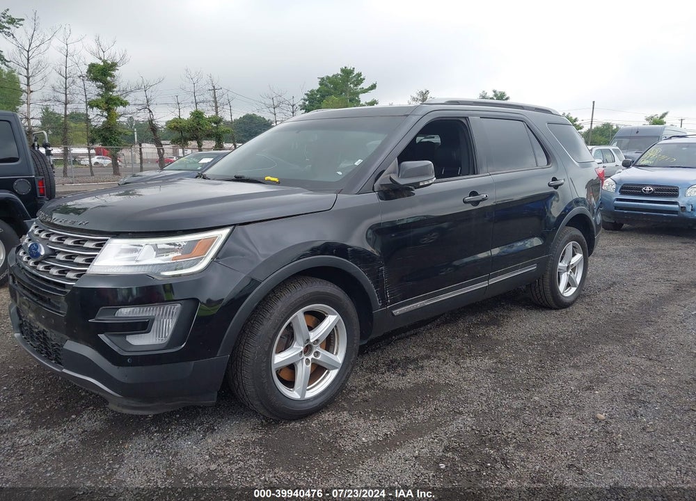 2017 FORD EXPLORER XLT VIN: 1FM5K8D8XHGD74550