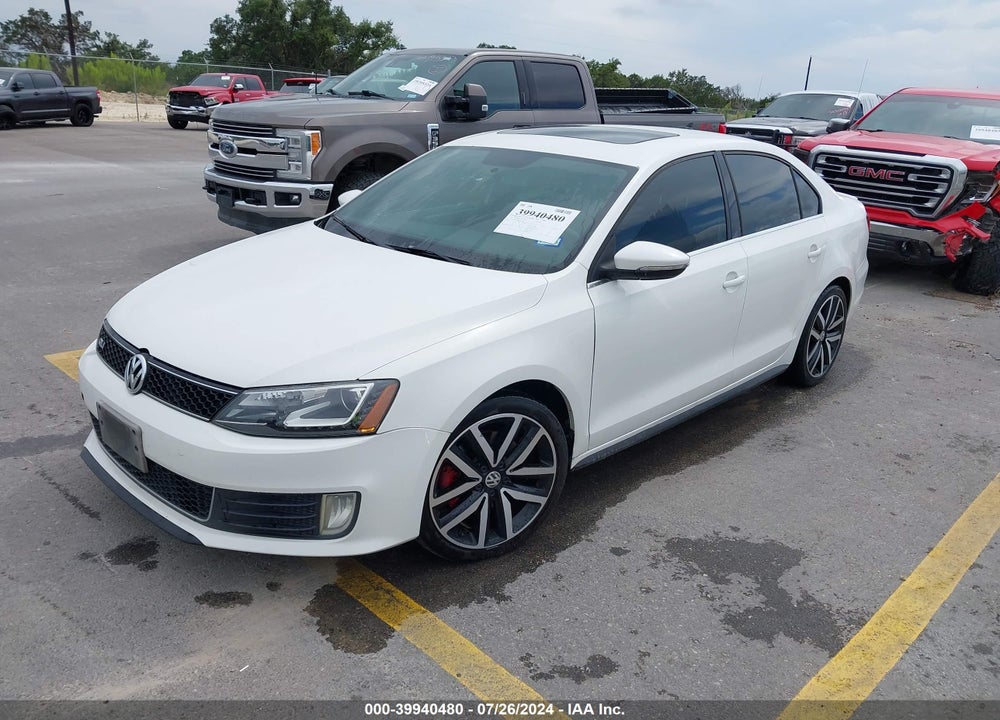 2014 VOLKSWAGEN JETTA GLI AUTOBAHN W/NAV VIN: 3VW4S7AJ0EM385430