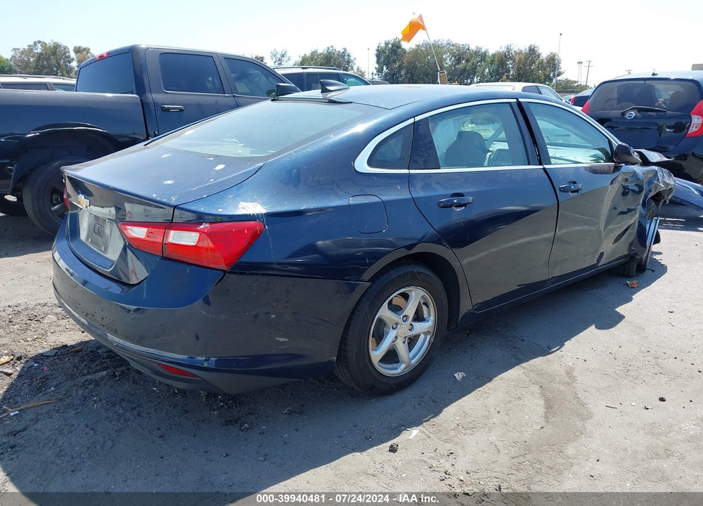 2017 CHEVROLET MALIBU LS VIN: 1G1ZB5ST2HF286165