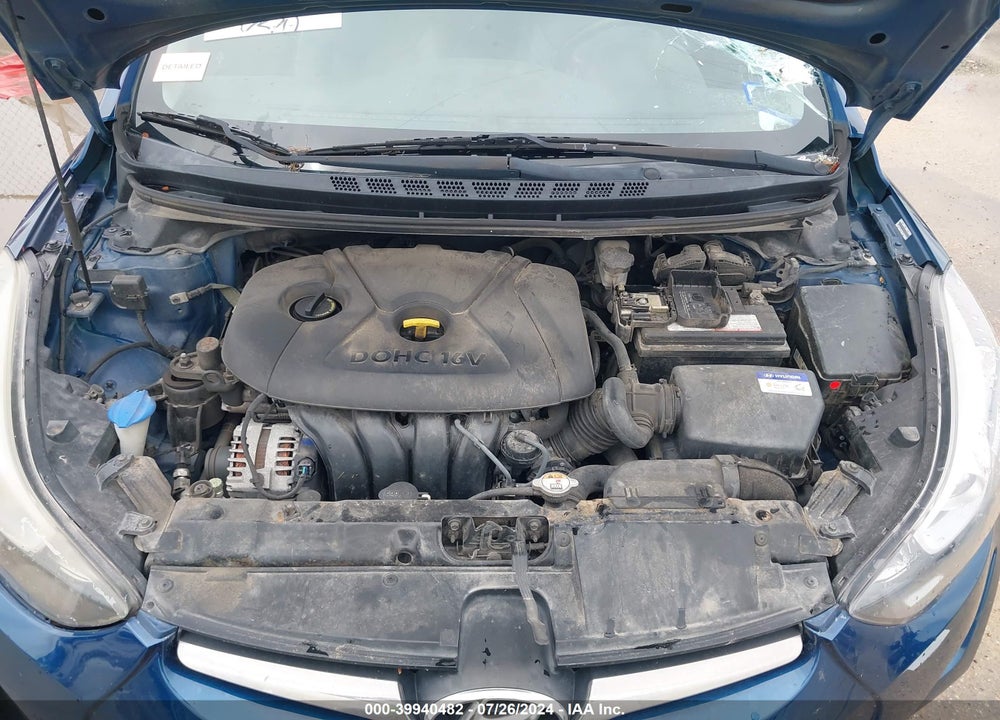 2014 HYUNDAI ELANTRA LIMITED VIN: KMHDH4AEXEU097053