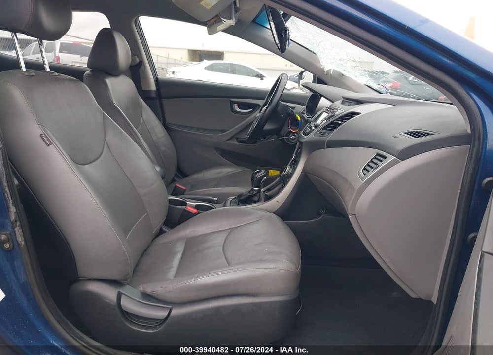 2014 HYUNDAI ELANTRA LIMITED VIN: KMHDH4AEXEU097053